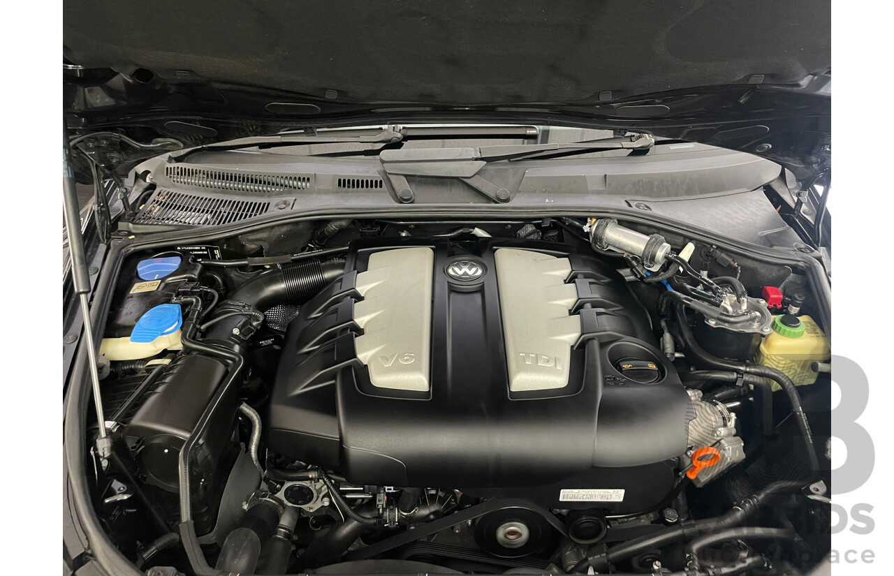 09/08 Volkswagen Touareg V6 TDI 4WD 7L MY09 UPGRADE 4D Wagon Black 3.0L