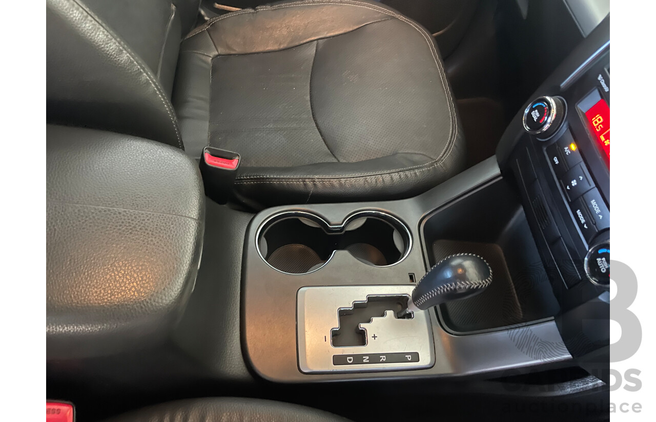 08/12 Kia Sorento SLi (4x4) AWD XM MY12 4D Wagon Black 2.2L