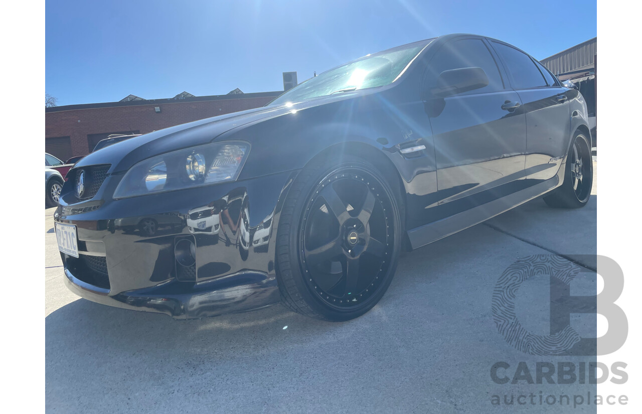 07/06 Holden Commodore SS-V RWD VE 4D Sedan Black 6.0L