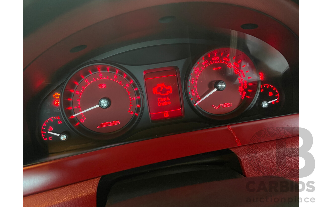 07/06 Holden Commodore SS-V RWD VE 4D Sedan Black 6.0L