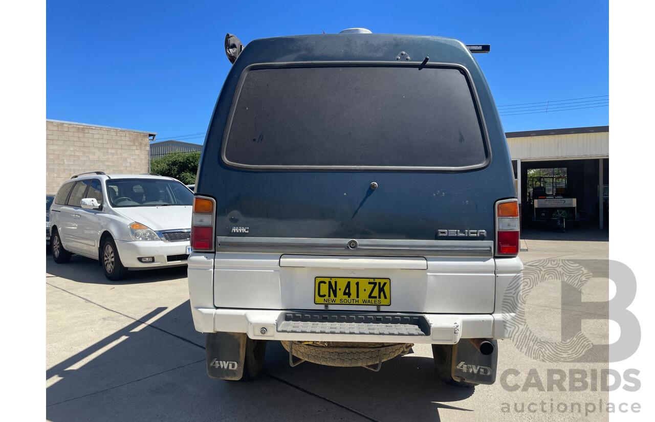01/1990 Mitsubishi Delica 4WD Campervan Green 2.5L Turbo Diesel