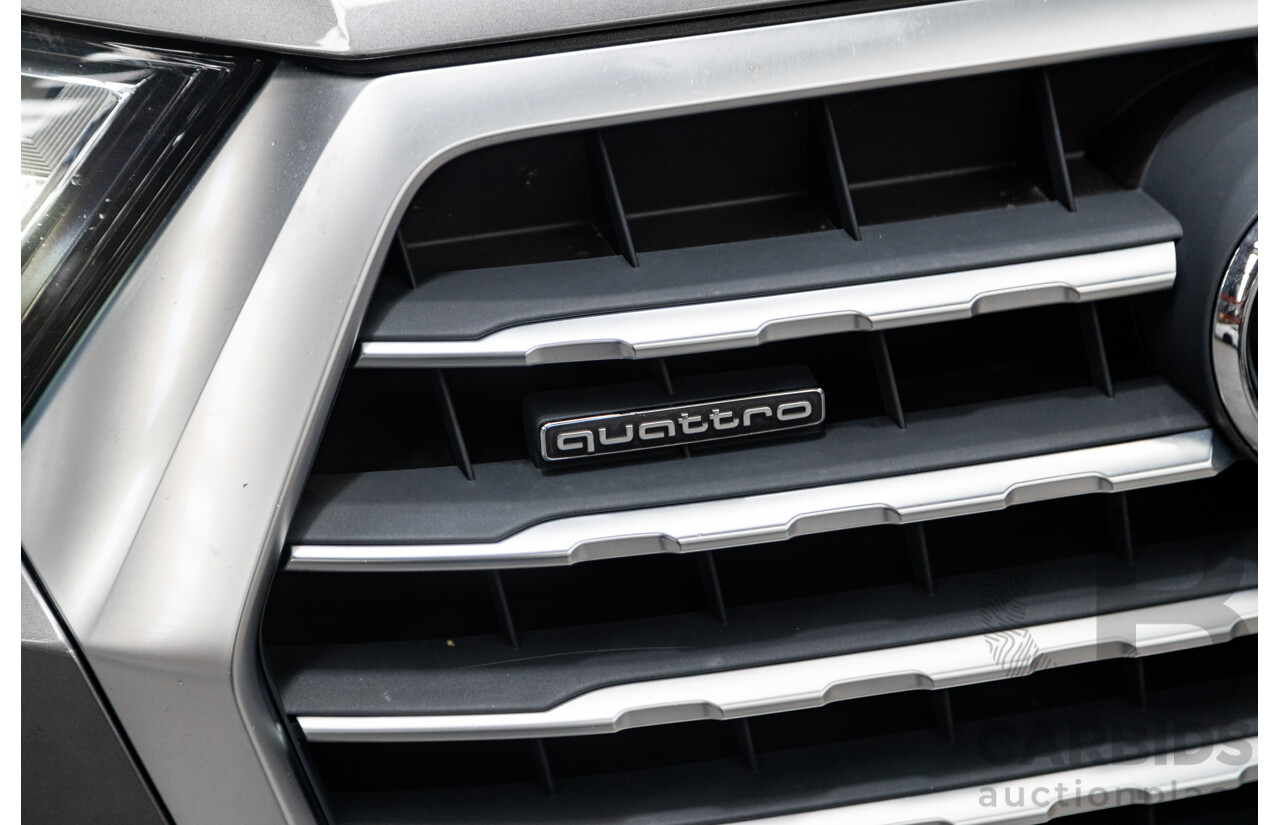 07/2016 Audi Q7 Quattro (AWD) 4M Series 4D Wagon Metallic Grey Turbo Diesel V6 3.0L - 7 Seater