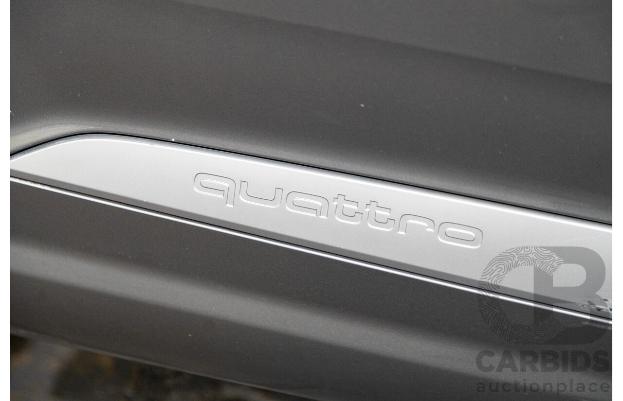 07/2016 Audi Q7 Quattro (AWD) 4M Series 4D Wagon Metallic Grey Turbo Diesel V6 3.0L - 7 Seater