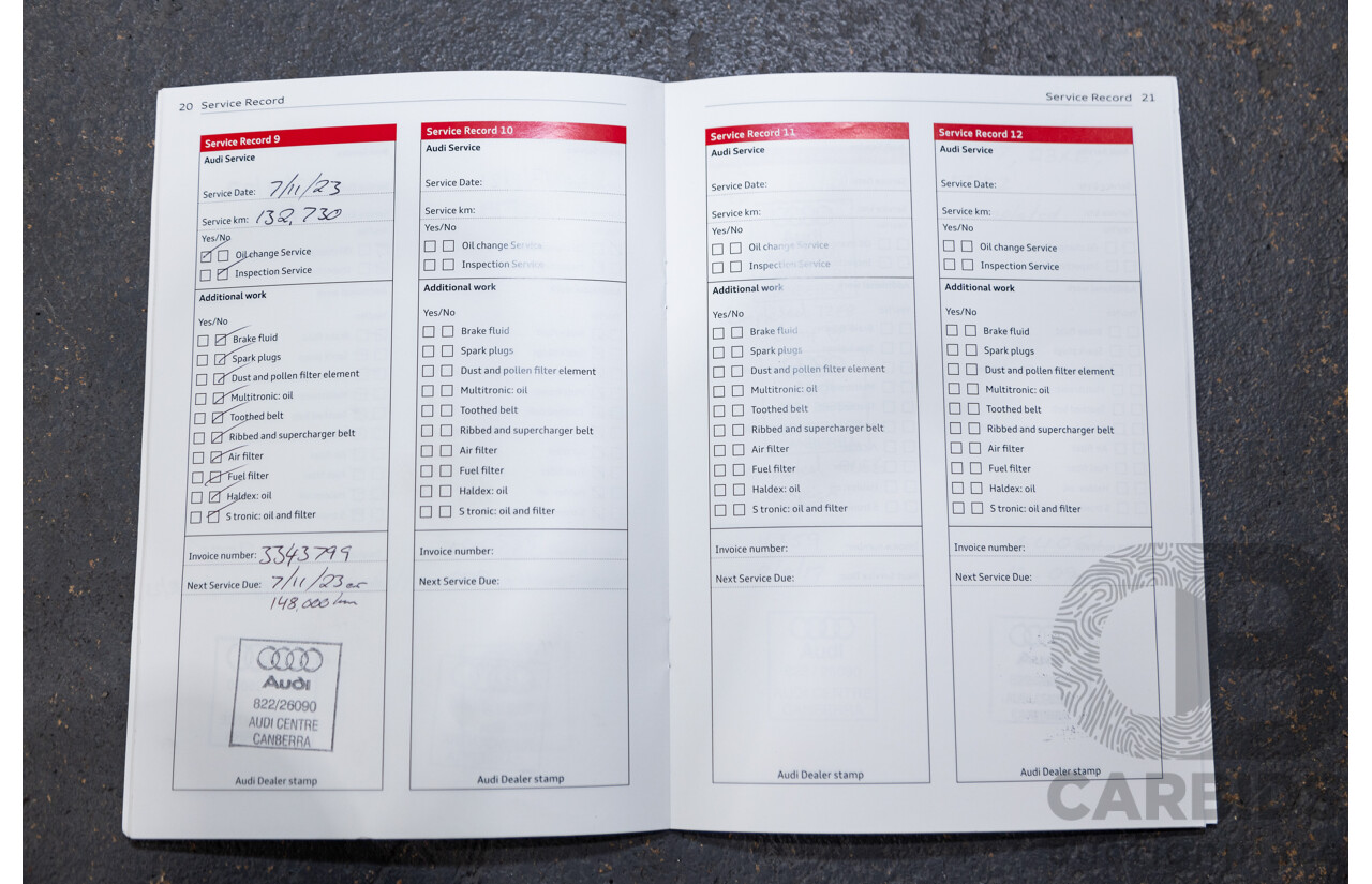 07/2016 Audi Q7 Quattro (AWD) 4M Series 4D Wagon Metallic Grey Turbo Diesel V6 3.0L - 7 Seater