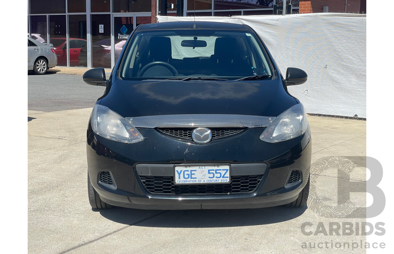 6/2008 Mazda Mazda2 MAXX DE 3d Hatchback Black 1.5L