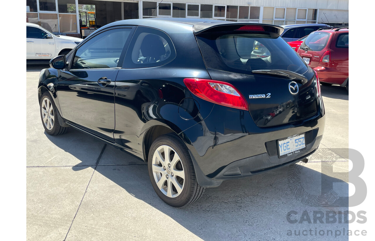 6/2008 Mazda Mazda2 MAXX DE 3d Hatchback Black 1.5L