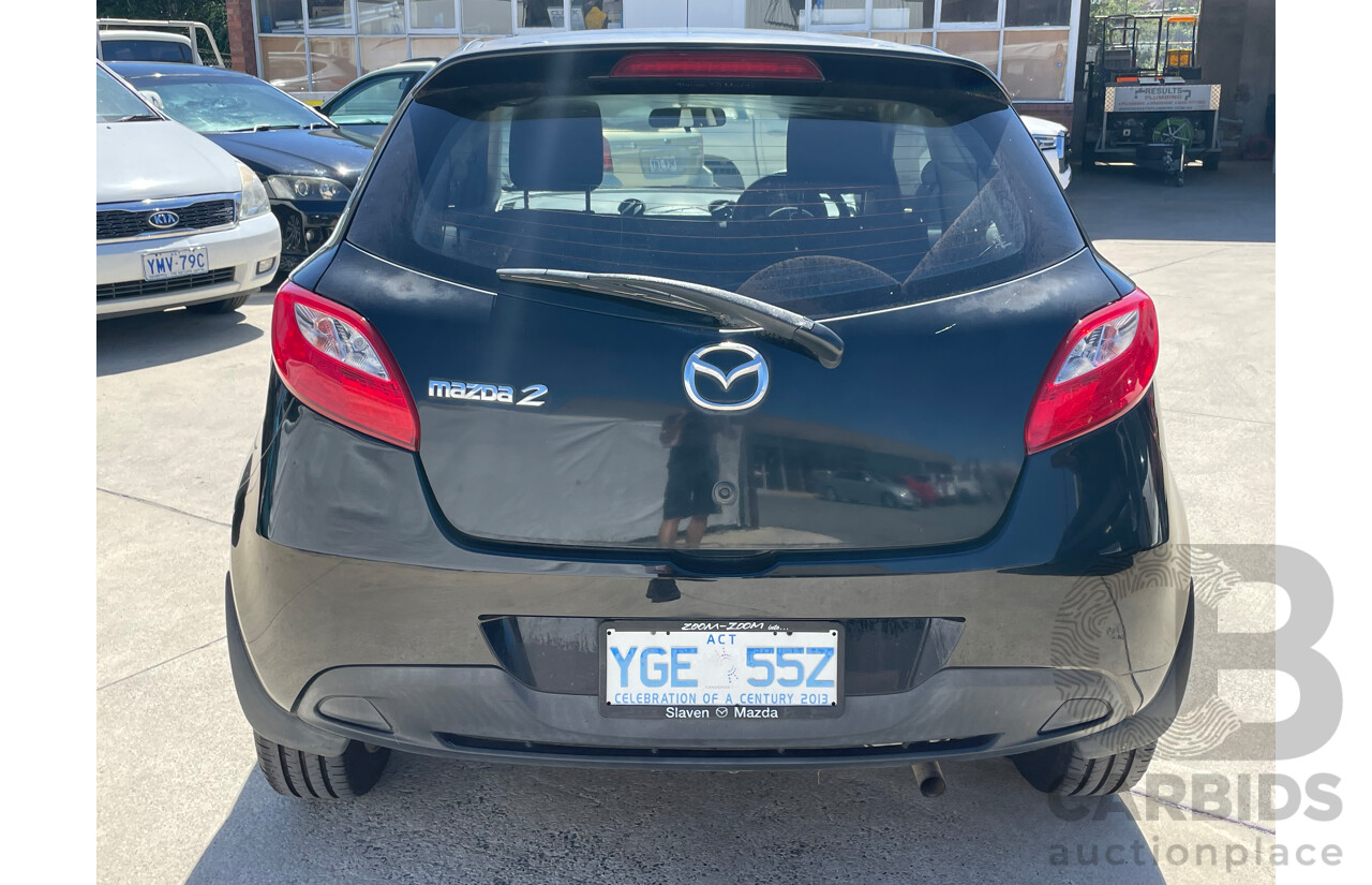 6/2008 Mazda Mazda2 MAXX DE 3d Hatchback Black 1.5L