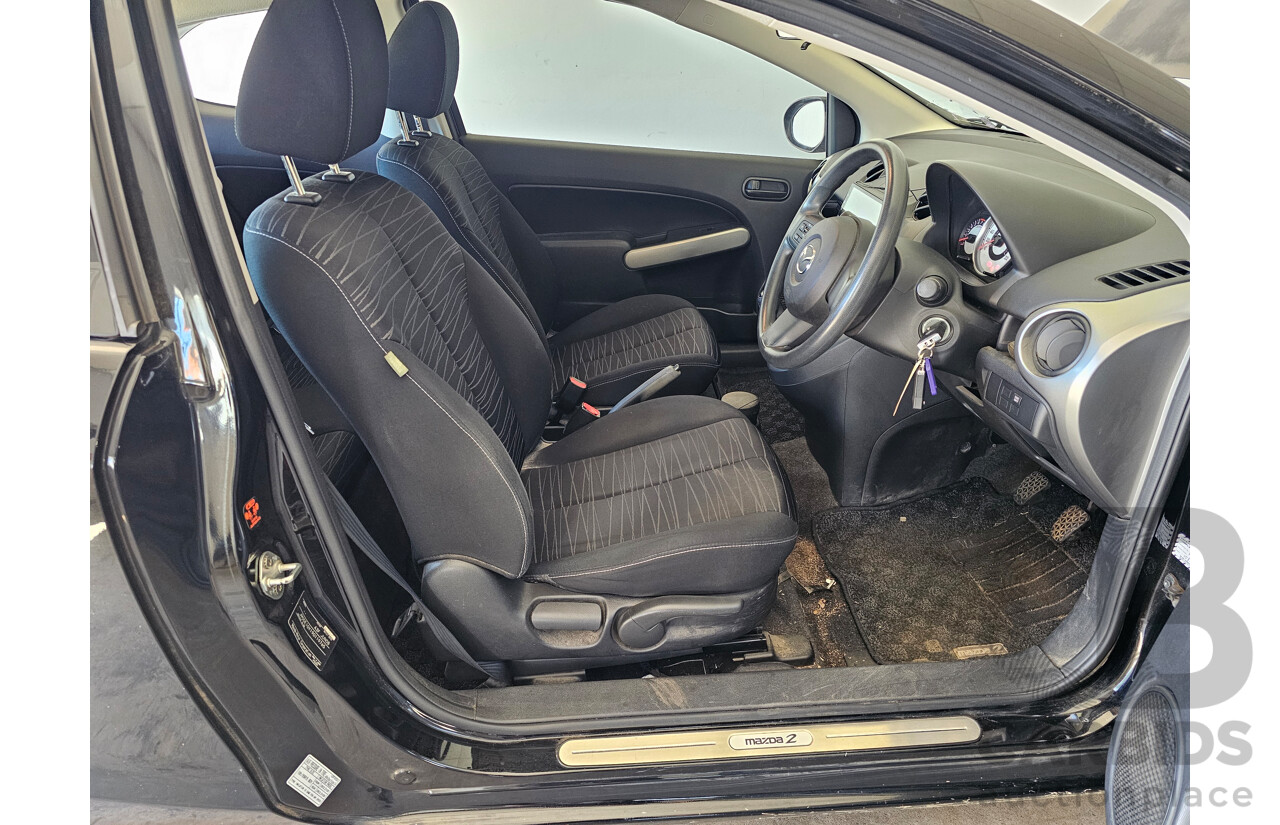 6/2008 Mazda Mazda2 MAXX DE 3d Hatchback Black 1.5L