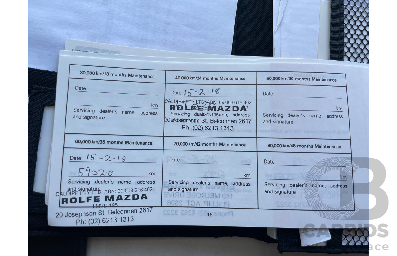 6/2008 Mazda Mazda2 MAXX DE 3d Hatchback Black 1.5L