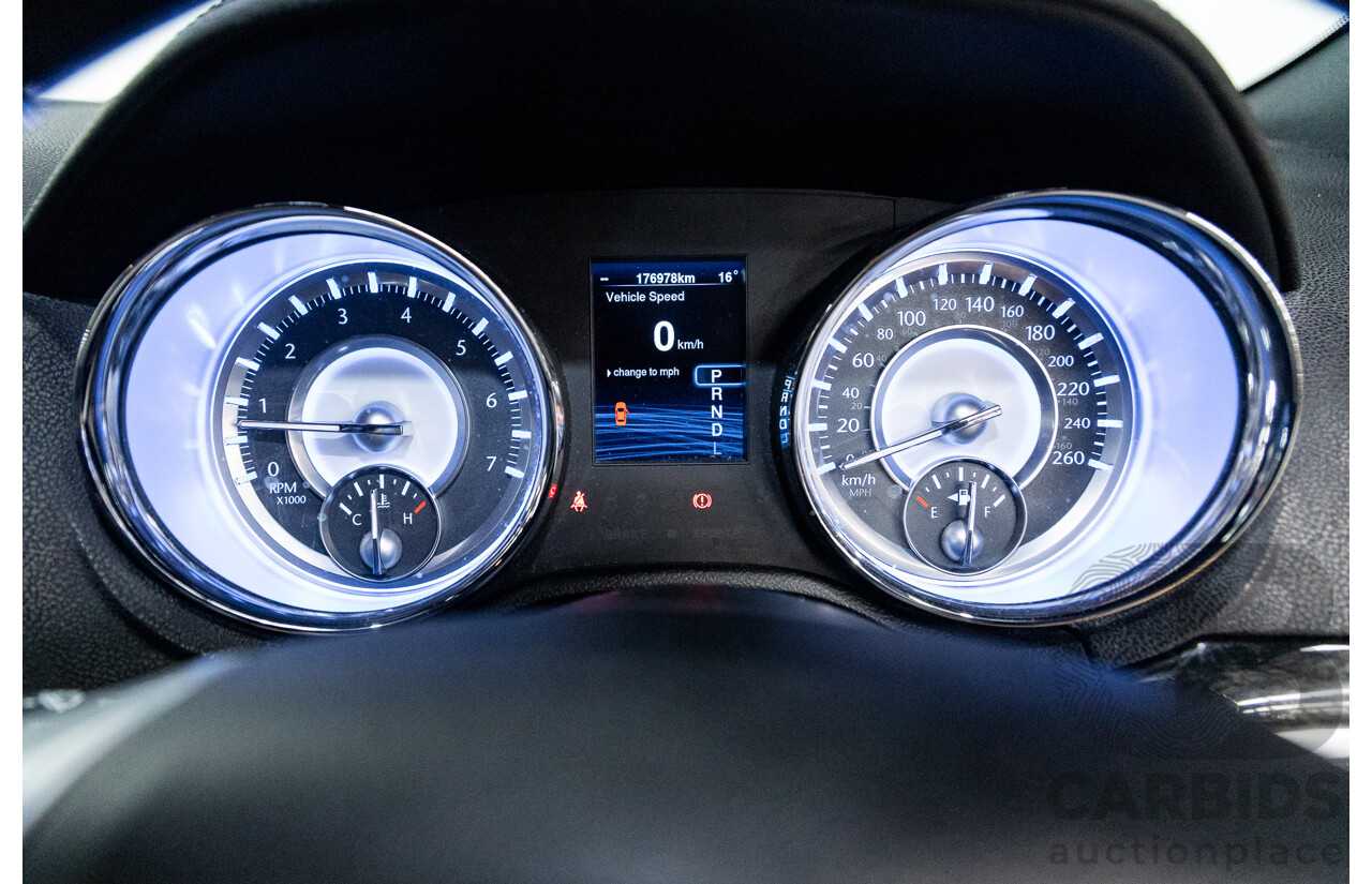 05/2015 Chrysler 300 C MY15 4d Sedan Black V6 3.6L