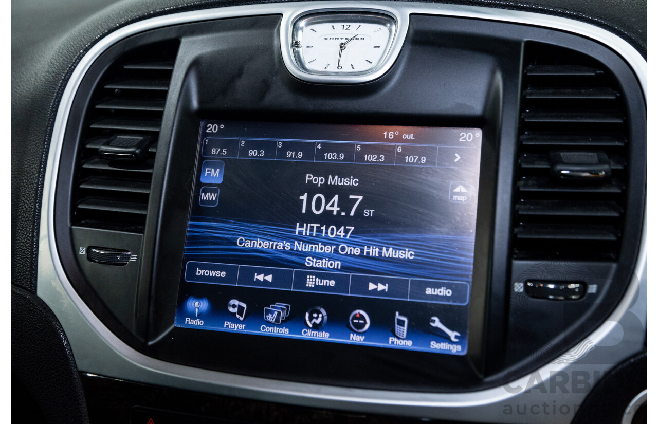 05/2015 Chrysler 300 C MY15 4d Sedan Black V6 3.6L