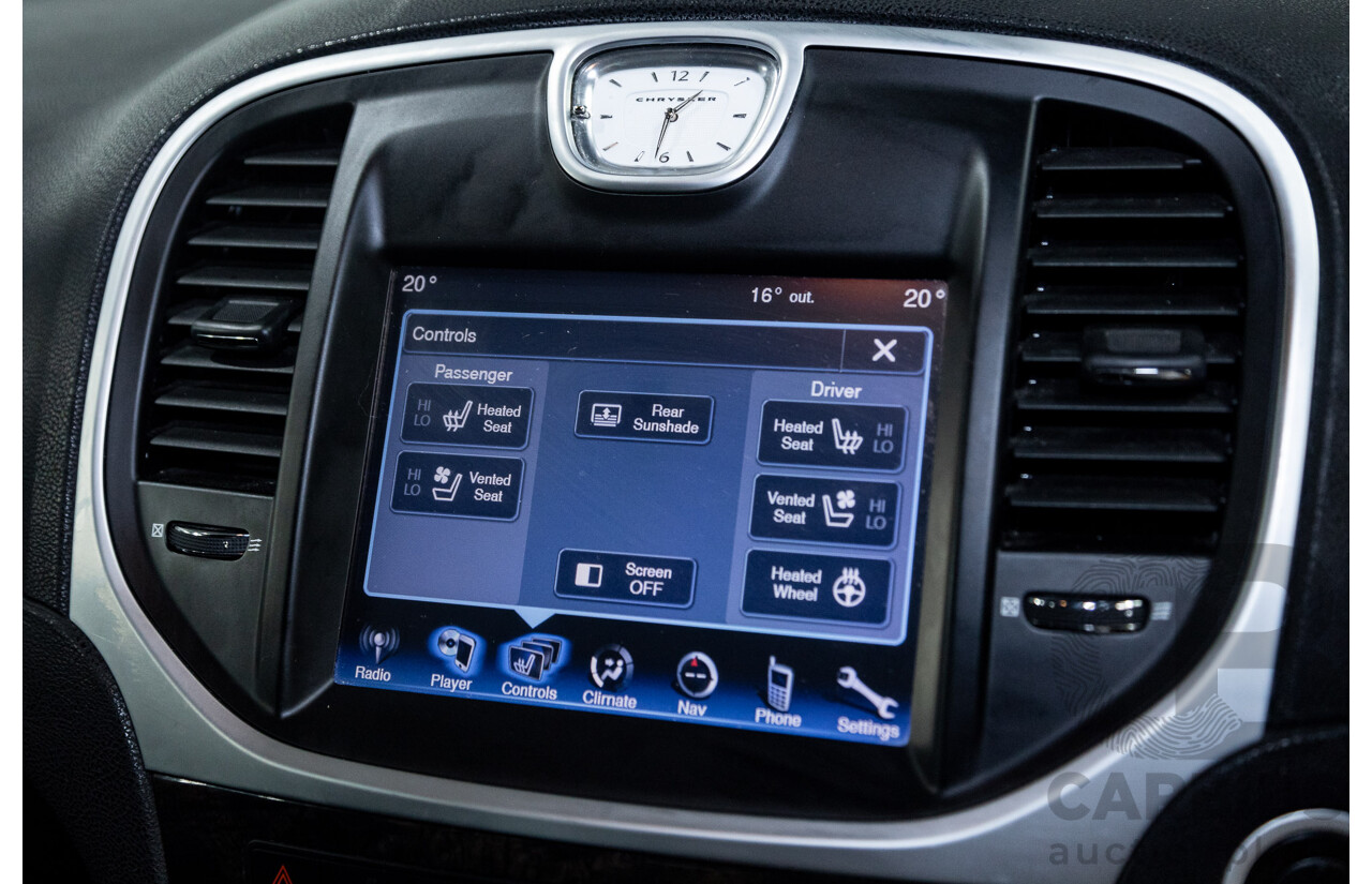 05/2015 Chrysler 300 C MY15 4d Sedan Black V6 3.6L