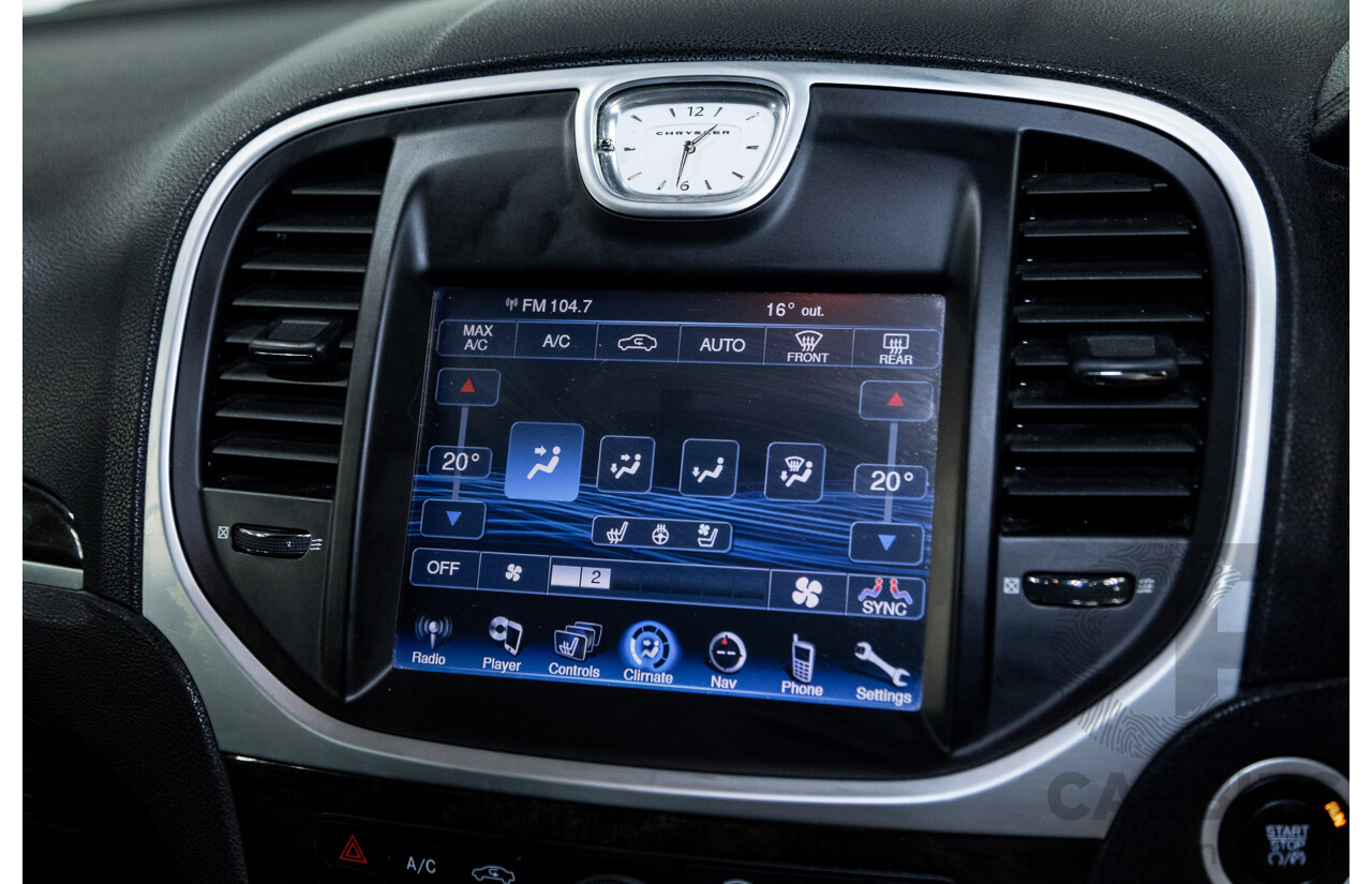 05/2015 Chrysler 300 C MY15 4d Sedan Black V6 3.6L