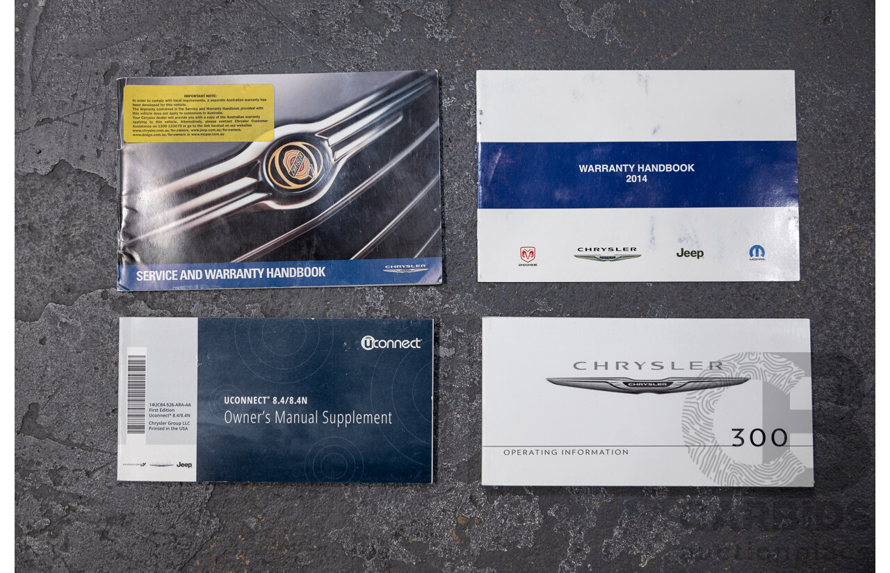 05/2015 Chrysler 300 C MY15 4d Sedan Black V6 3.6L