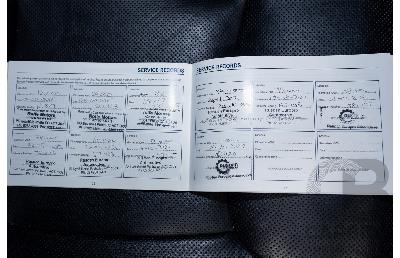 05/2015 Chrysler 300 C MY15 4d Sedan Black V6 3.6L