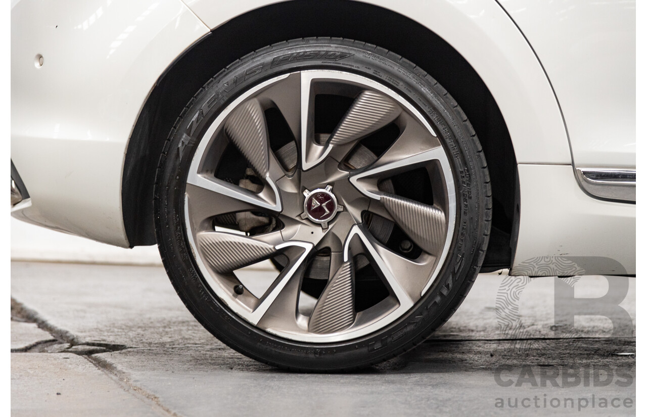 02/2016 Citroen DS5 D-Sport MY16 5D Hatchback Blanc Nacre Pearl White Metallic Turbo Diesel 2.0L