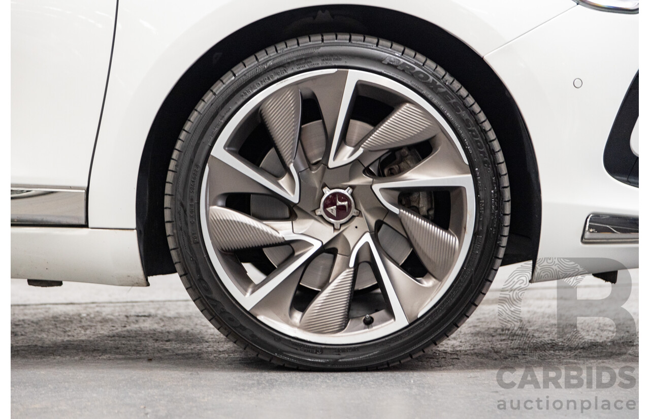 02/2016 Citroen DS5 D-Sport MY16 5D Hatchback Blanc Nacre Pearl White Metallic Turbo Diesel 2.0L