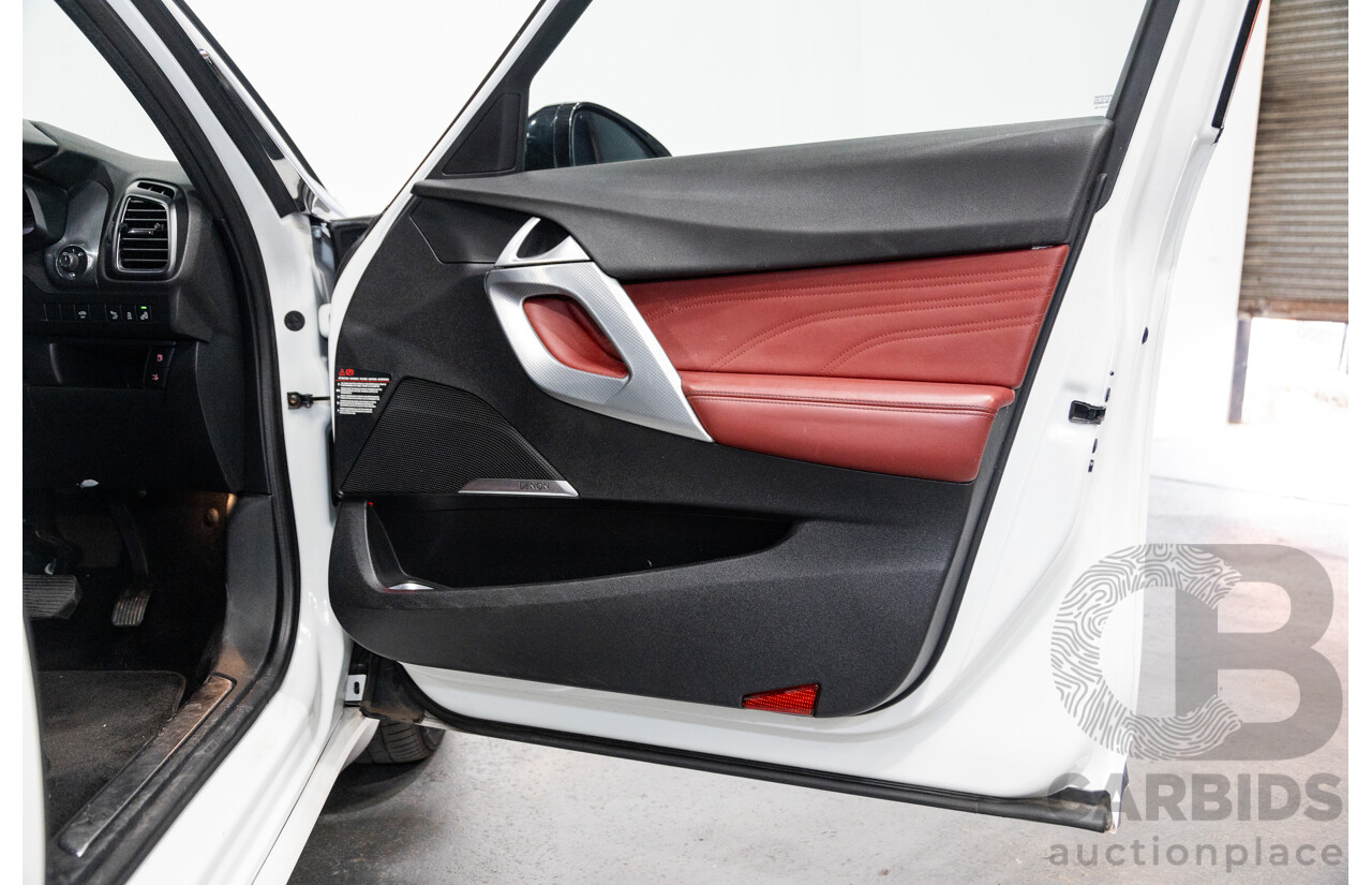 02/2016 Citroen DS5 D-Sport MY16 5D Hatchback Blanc Nacre Pearl White Metallic Turbo Diesel 2.0L