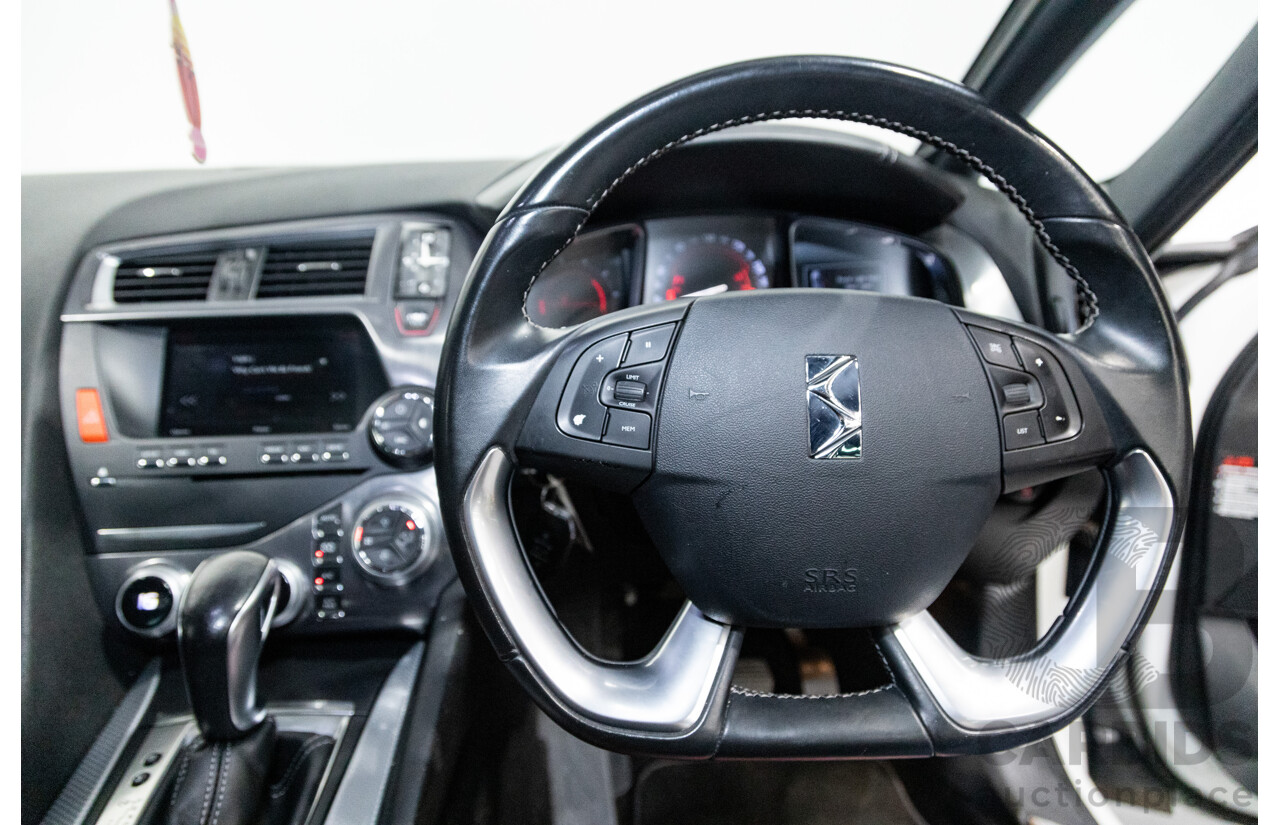 02/2016 Citroen DS5 D-Sport MY16 5D Hatchback Blanc Nacre Pearl White Metallic Turbo Diesel 2.0L