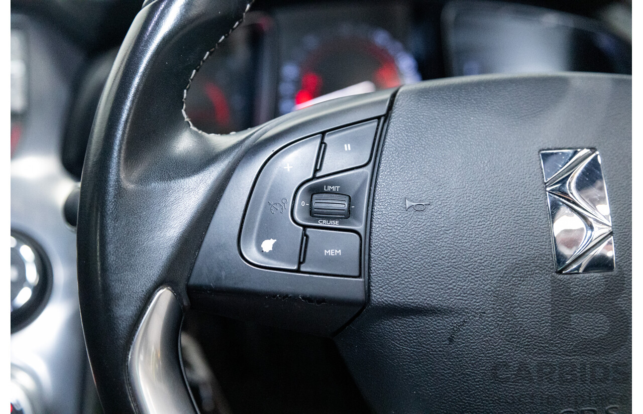 02/2016 Citroen DS5 D-Sport MY16 5D Hatchback Blanc Nacre Pearl White Metallic Turbo Diesel 2.0L