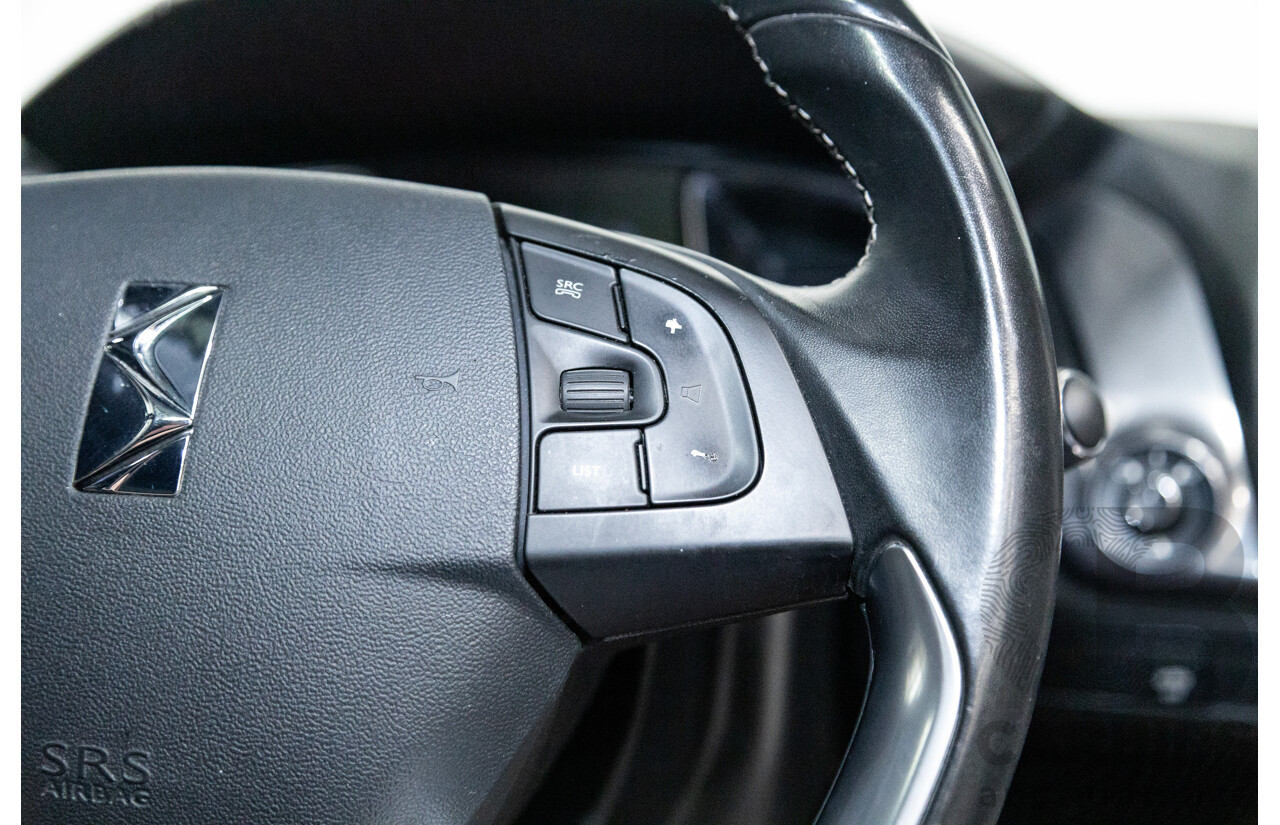 02/2016 Citroen DS5 D-Sport MY16 5D Hatchback Blanc Nacre Pearl White Metallic Turbo Diesel 2.0L