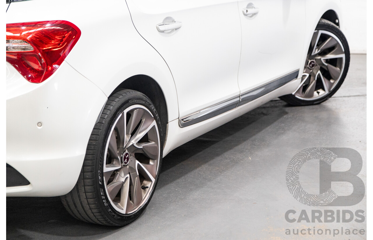 02/2016 Citroen DS5 D-Sport MY16 5D Hatchback Blanc Nacre Pearl White Metallic Turbo Diesel 2.0L