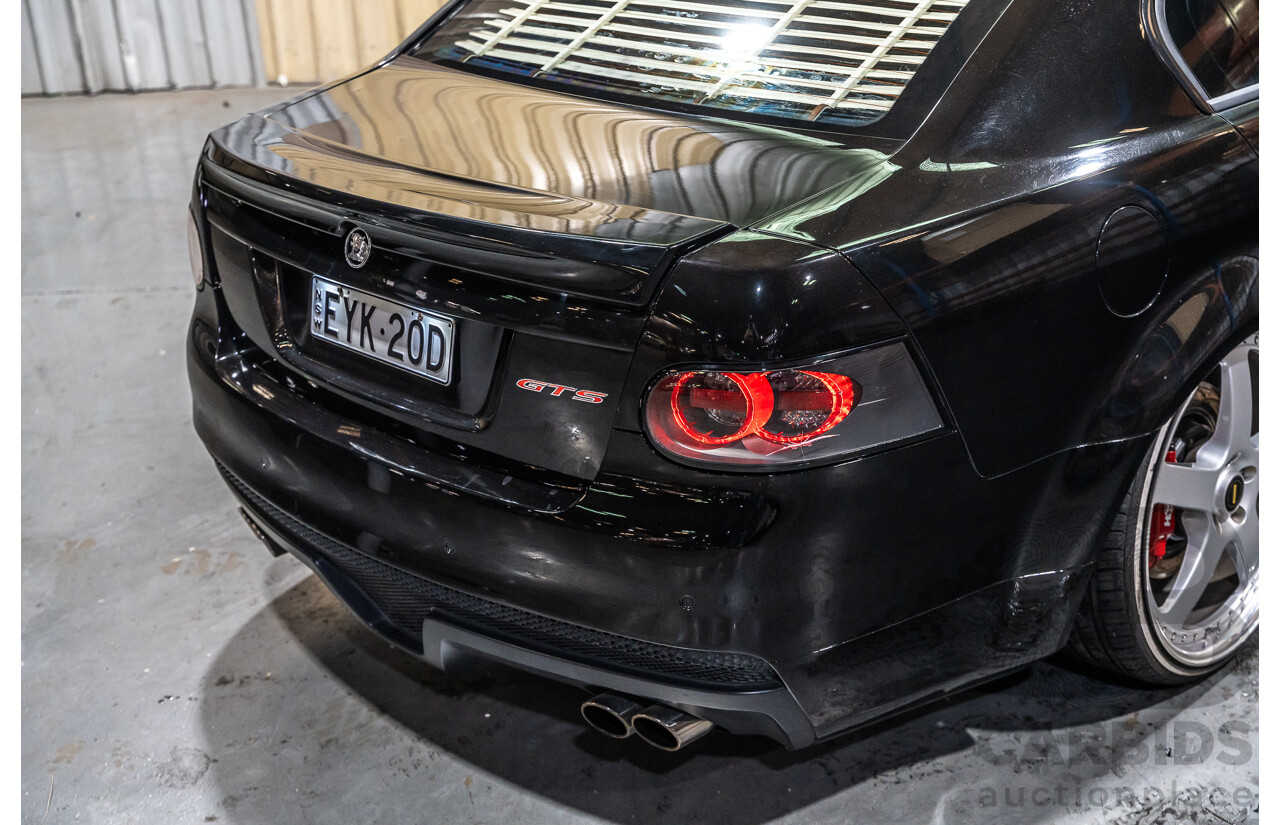 3/2007 Holden HSV GTS VE Series Build Number #1057 4d Sedan Phantom Black V8 6.0L - Modified