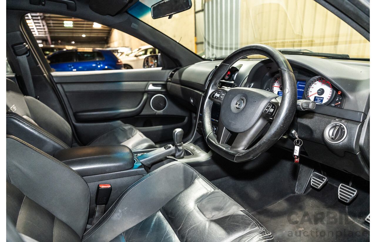 3/2007 Holden HSV GTS VE Series Build Number #1057 4d Sedan Phantom Black V8 6.0L - Modified