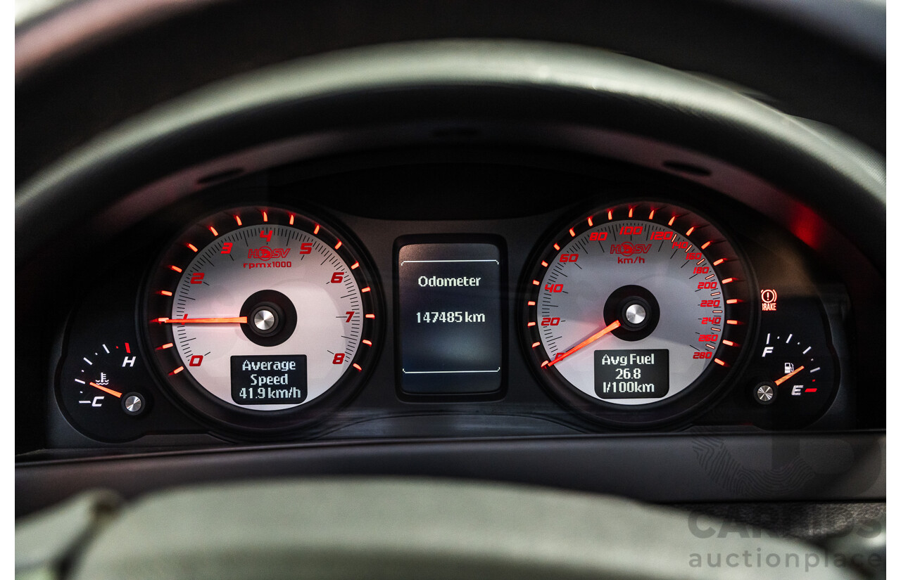 3/2007 Holden HSV GTS VE Series Build Number #1057 4d Sedan Phantom Black V8 6.0L - Modified