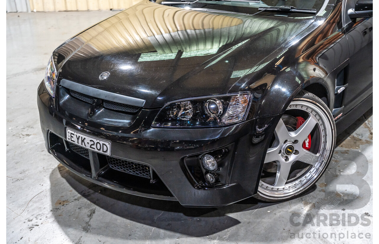 3/2007 Holden HSV GTS VE Series Build Number #1057 4d Sedan Phantom Black V8 6.0L - Modified