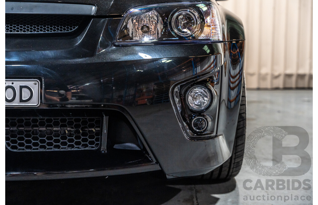 3/2007 Holden HSV GTS VE Series Build Number #1057 4d Sedan Phantom Black V8 6.0L - Modified