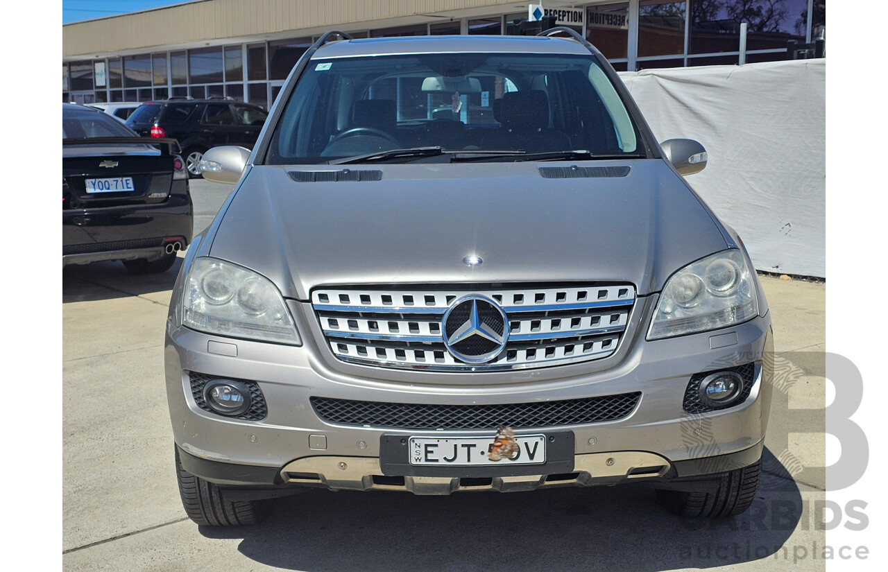 5/2008 Mercedes-Benz ML 320 CDI (4x4) W164 08 UPGRADE 4d Wagon Silver 3.0L