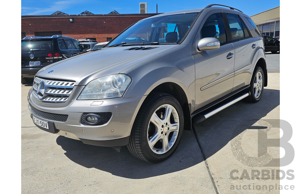 5/2008 Mercedes-Benz ML 320 CDI (4x4) W164 08 UPGRADE 4d Wagon Silver 3.0L