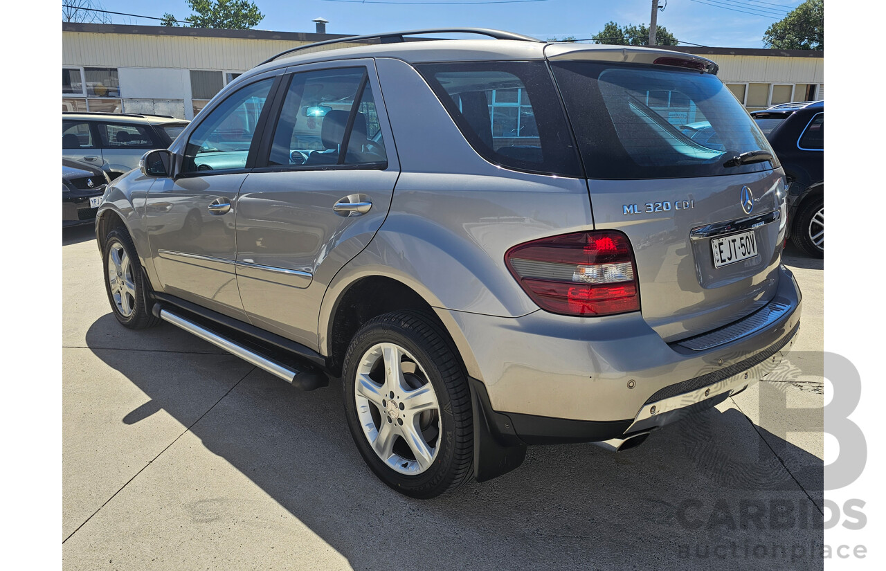 5/2008 Mercedes-Benz ML 320 CDI (4x4) W164 08 UPGRADE 4d Wagon Silver 3.0L