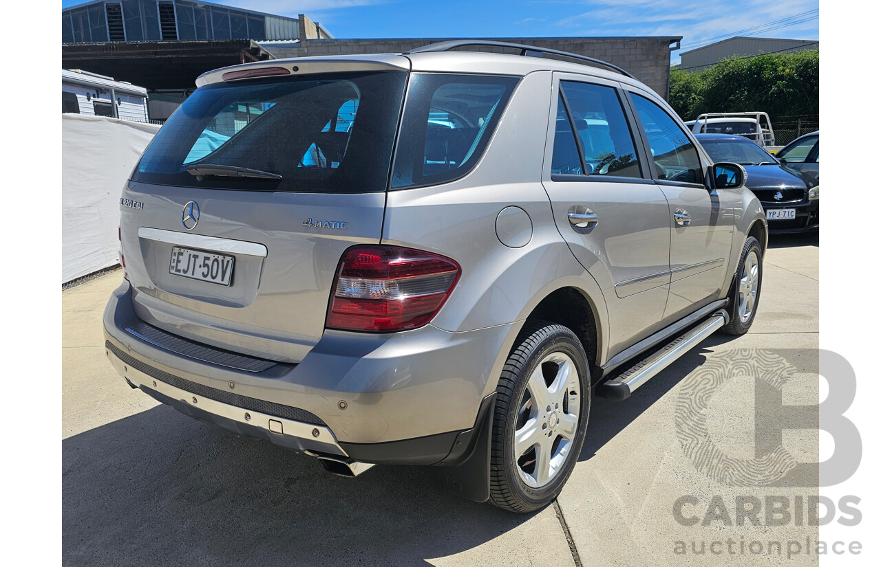 5/2008 Mercedes-Benz ML 320 CDI (4x4) W164 08 UPGRADE 4d Wagon Silver 3.0L