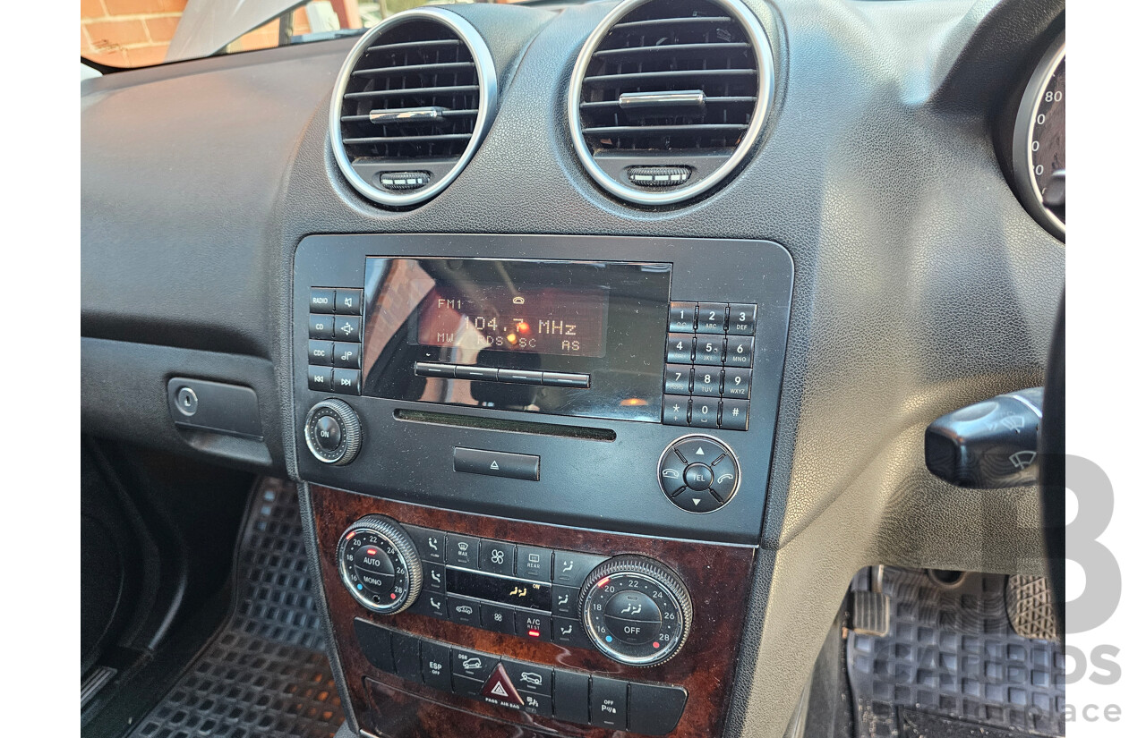 5/2008 Mercedes-Benz ML 320 CDI (4x4) W164 08 UPGRADE 4d Wagon Silver 3.0L