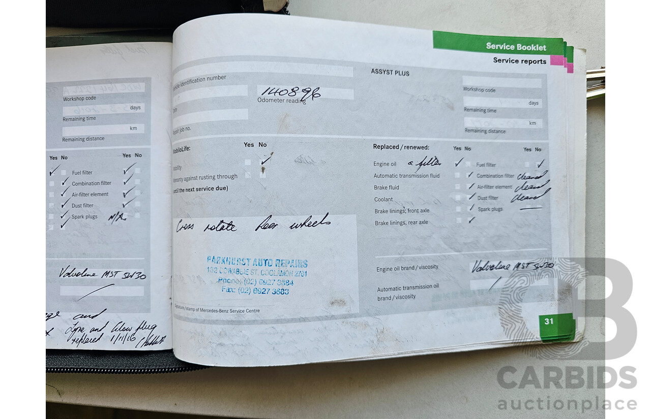 5/2008 Mercedes-Benz ML 320 CDI (4x4) W164 08 UPGRADE 4d Wagon Silver 3.0L