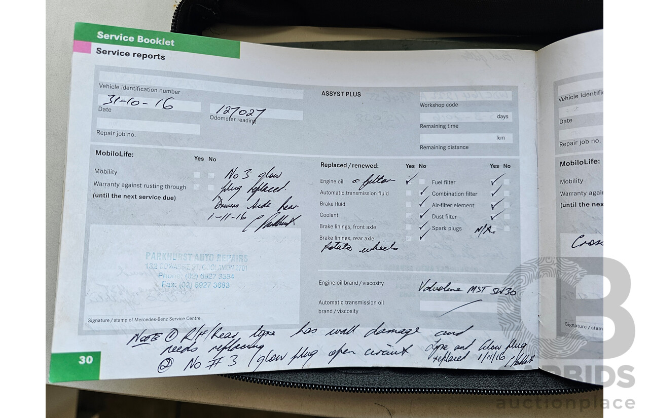 5/2008 Mercedes-Benz ML 320 CDI (4x4) W164 08 UPGRADE 4d Wagon Silver 3.0L