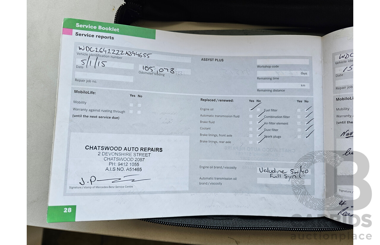 5/2008 Mercedes-Benz ML 320 CDI (4x4) W164 08 UPGRADE 4d Wagon Silver 3.0L