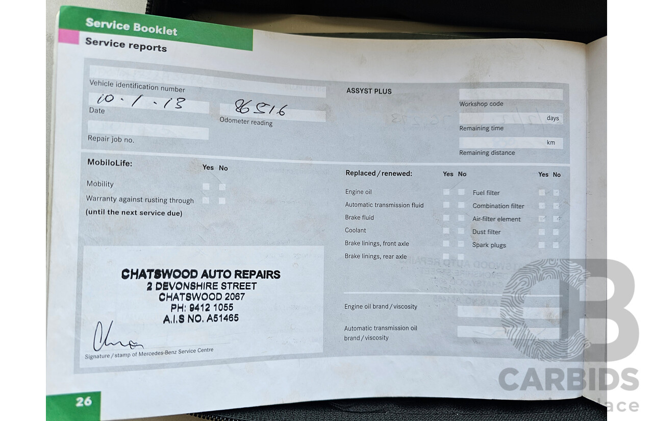 5/2008 Mercedes-Benz ML 320 CDI (4x4) W164 08 UPGRADE 4d Wagon Silver 3.0L