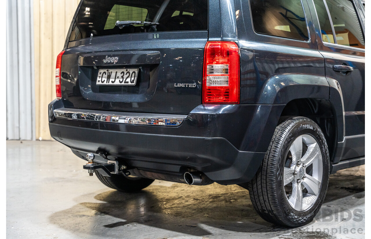 6/2014 Jeep Patriot Limited (4x4) MK MY14 4d Wagon Metallic Grey 2.4L