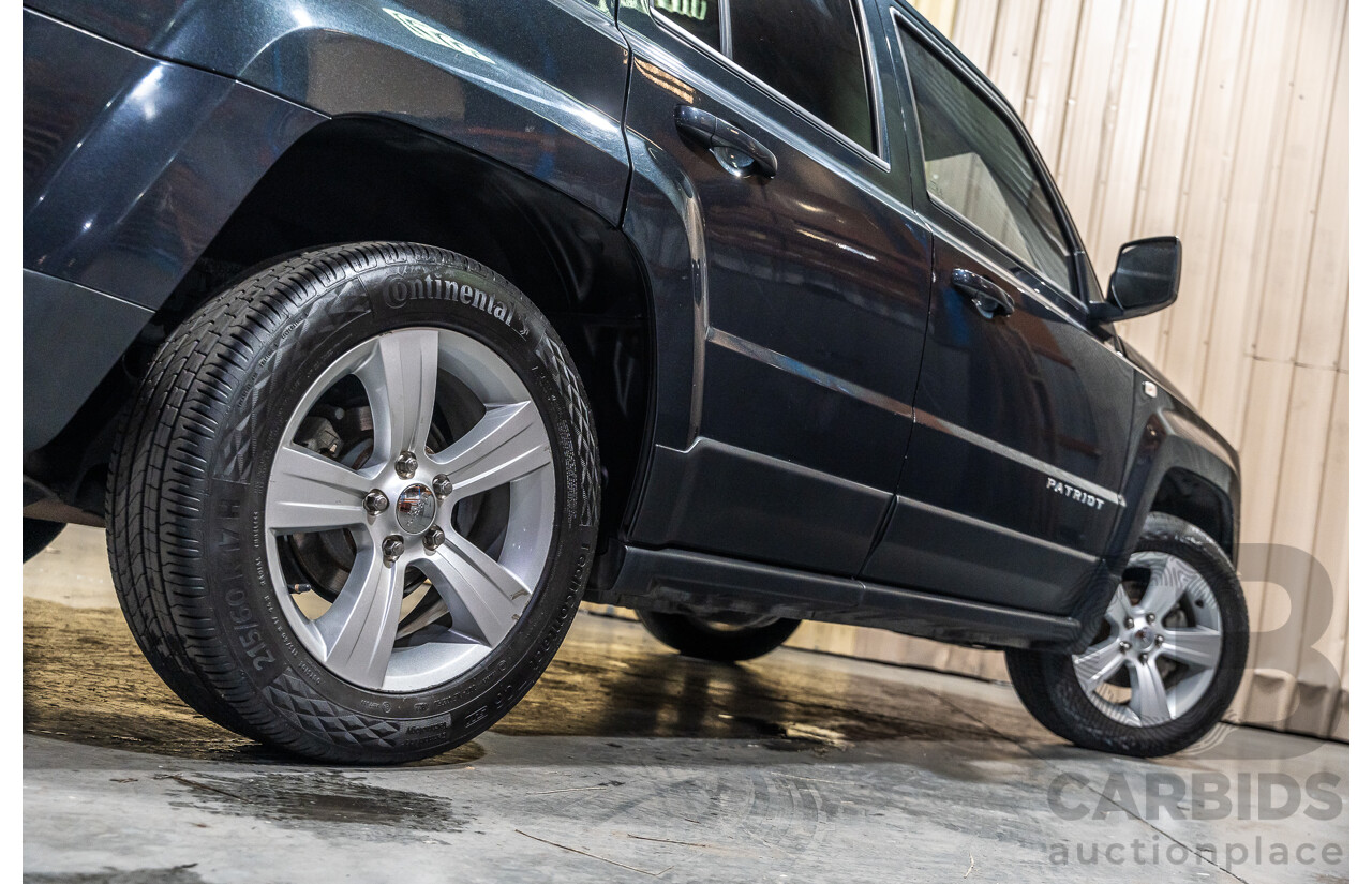 6/2014 Jeep Patriot Limited (4x4) MK MY14 4d Wagon Metallic Grey 2.4L