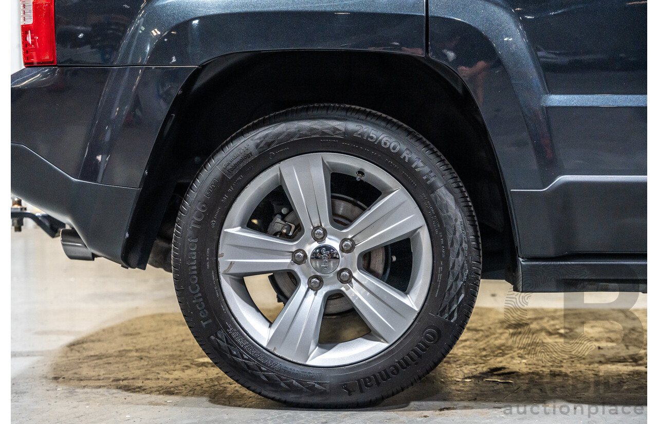 6/2014 Jeep Patriot Limited (4x4) MK MY14 4d Wagon Metallic Grey 2.4L