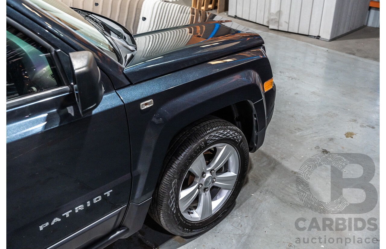 6/2014 Jeep Patriot Limited (4x4) MK MY14 4d Wagon Metallic Grey 2.4L