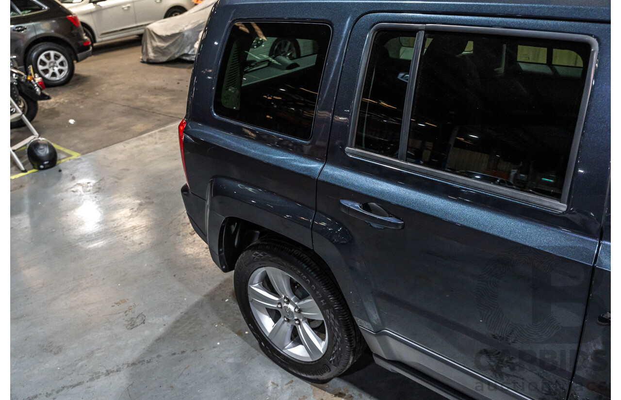 6/2014 Jeep Patriot Limited (4x4) MK MY14 4d Wagon Metallic Grey 2.4L
