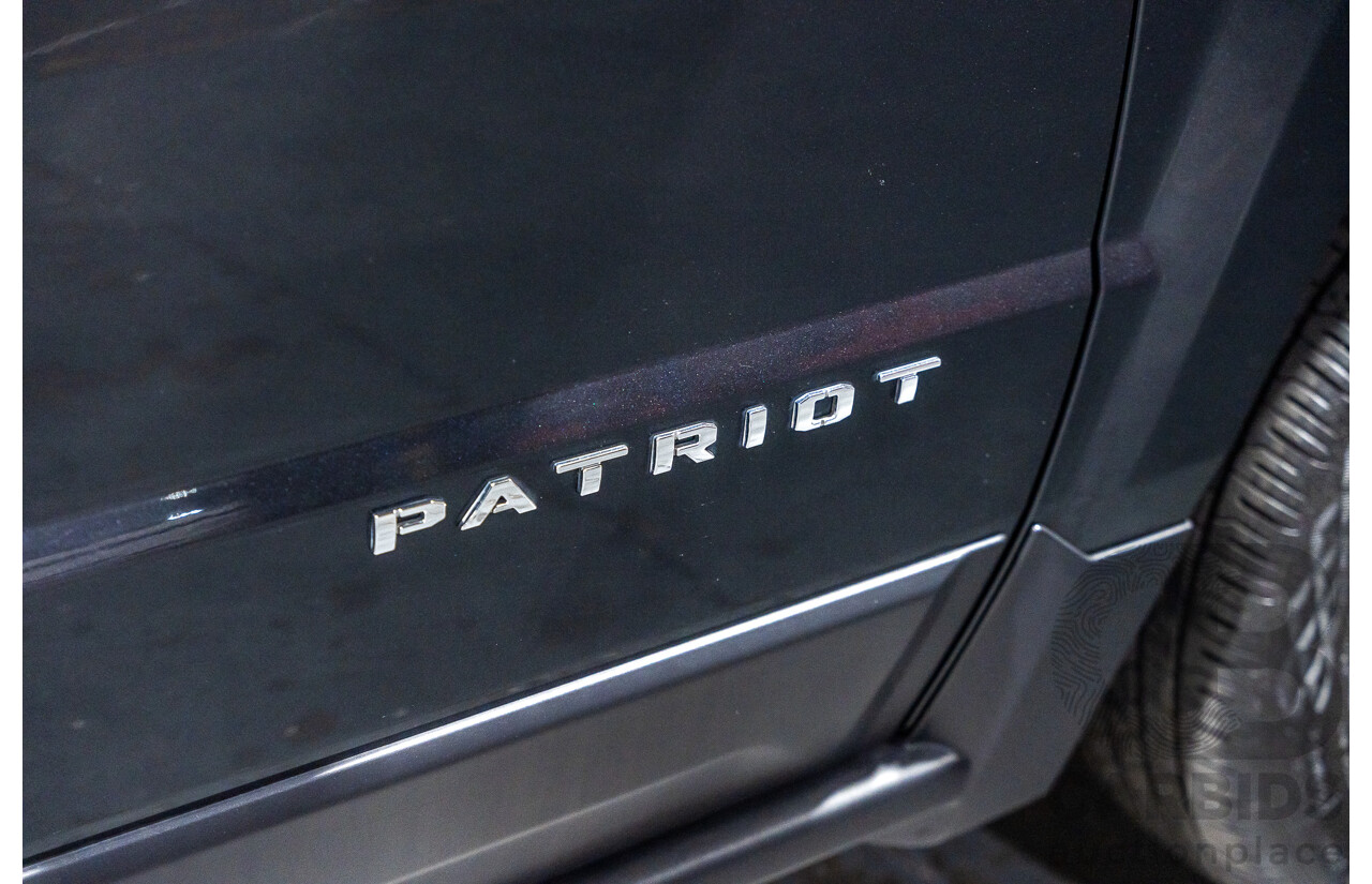 6/2014 Jeep Patriot Limited (4x4) MK MY14 4d Wagon Metallic Grey 2.4L