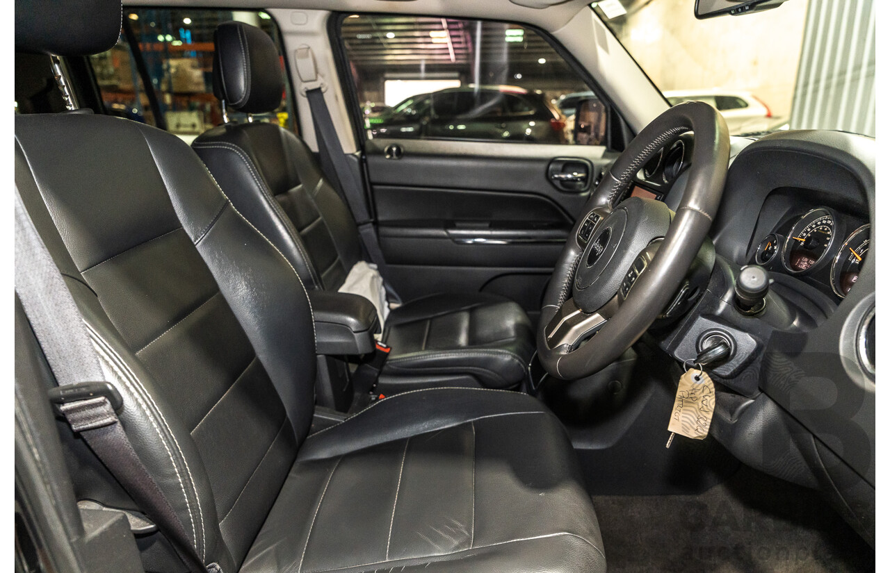 6/2014 Jeep Patriot Limited (4x4) MK MY14 4d Wagon Metallic Grey 2.4L