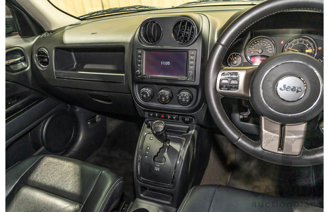 6/2014 Jeep Patriot Limited (4x4) MK MY14 4d Wagon Metallic Grey 2.4L