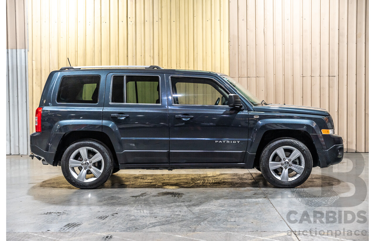 6/2014 Jeep Patriot Limited (4x4) MK MY14 4d Wagon Metallic Grey 2.4L