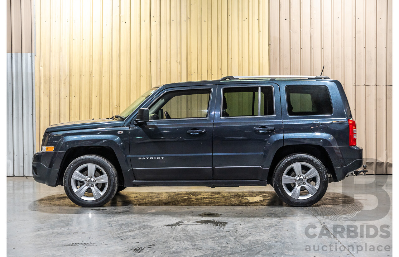 6/2014 Jeep Patriot Limited (4x4) MK MY14 4d Wagon Metallic Grey 2.4L